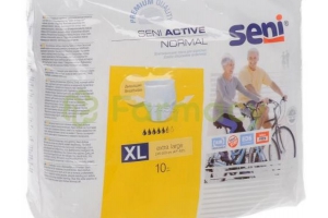 Подгузники-трусы Seni Active Normal Extra Large (№4), объем талии 120-160 см, 10 шт.